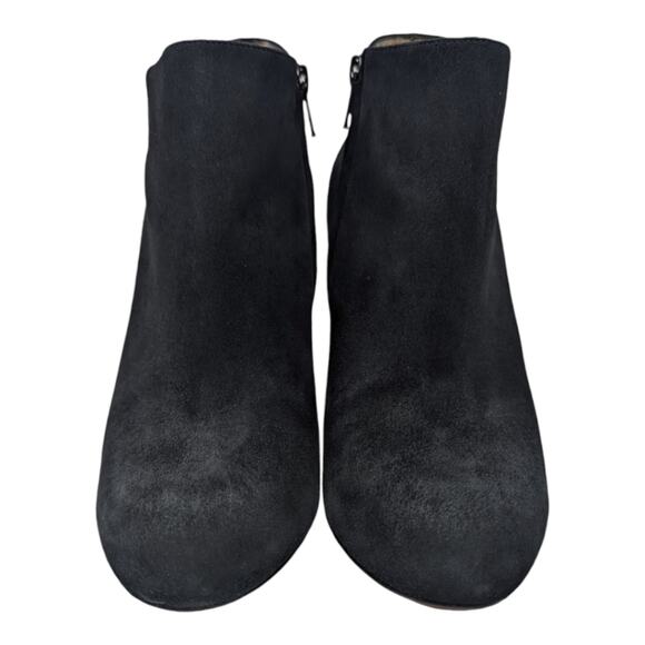 Christian Louboutin Bellissima 100 Ankle Boot Suede Round Toe High Heel Black 40 - Picture 4 of 10